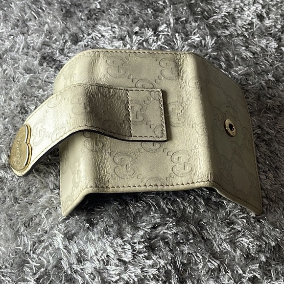 Gucci Key holder Key case Guccissima Beige Gold Woman Authentic - Picture 14 of 15